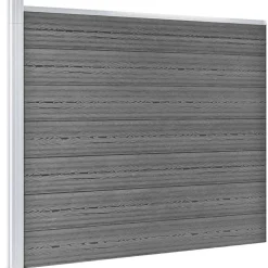 Aitapaneelisarja WPC 353x146 cm harmaa