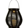 Aurinkokennolyhty Paulmann Pauleen Sunshine Glow, IP44, 3000K, musta