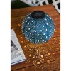 Aurinkokennolyhty Paulmann Pauleen Sunshine Charm, IP44, 3500K, tummansininen