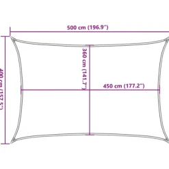 Aurinkopurje, 160 g/m² HDPE, eri värejä ja kokoja (16419)