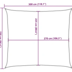 Aurinkopurje, 160 g/m² HDPE, eri värejä ja kokoja (16419)
