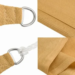 Aurinkopurje, 160 g/m² HDPE, eri värejä ja kokoja (16419)