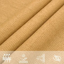 Aurinkopurje, 160 g/m² HDPE, eri värejä ja kokoja (16419)