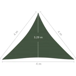 Aurinkopurje 160 g/m² 3x3x3 m HDPE valkoinen