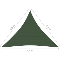 Aurinkopurje 160 g/m² 3x3x3 m HDPE valkoinen