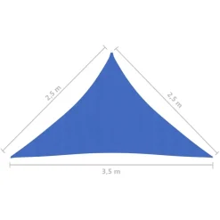 Aurinkopurje 160 g/m² 3x3x3 m HDPE valkoinen