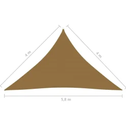 Aurinkopurje 160 g/m² 3x3x3 m HDPE valkoinen