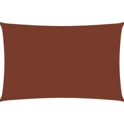 Aurinkopurje Oxford kangas suorakaide 2,5x5 m terrakotta