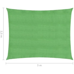 Aurinkopurje suorakulma, HDPE, 160g/m², eri kokoja ja värejä