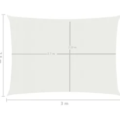 Aurinkopurje suorakulma, HDPE, 160g/m², eri kokoja ja värejä