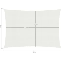 Aurinkopurje suorakulma, HDPE, 160g/m², eri kokoja ja värejä