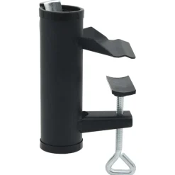 Aurinkovarjon kiinnikkeet parvekkeelle 2 kpl 25-38 mm teräs (03383)