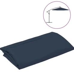 Aurinkovarjon vaihtokangas, halkaisija 300/350 cm, eri värejä ja kokoja (09960)