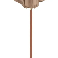 Aurinkovarjo puurunko 300 cm ruskeanharmaa