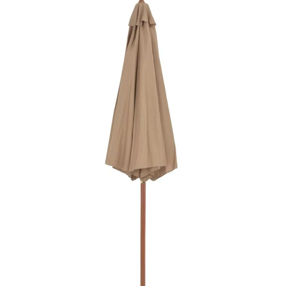 Aurinkovarjo puurunko 300 cm ruskeanharmaa
