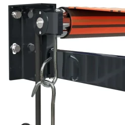Automaattisesti sisäänkelattava markiisi oranssi/ruskea 4x3 m