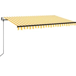 Automaattisesti sisäänkelattava markiisi 350x250 cm kerma