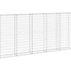 Gabion-kivikori kansilla galvanoitu teräs 300x30x150 cm