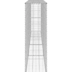 Gabion-kivikori kansilla galvanoitu teräs 300x30x100 cm