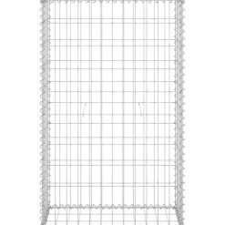 Gabion-kivikori kansilla galvanoitu teräs 60x30x100 cm