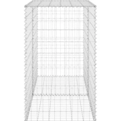 Gabion-kivikori kansilla galvanoitu teräs 150x60x100 cm