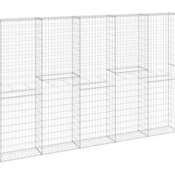Gabion-kivikori kansilla galvanoitu teräs 300x30x200 cm