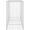 Gabion-kivikori kansilla galvanoitu teräs 200x60x100 cm