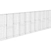 Gabionseinä kansilla galvanoitu teräs 600x30x200cm