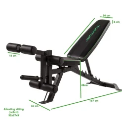 Harjoittelupenkki Tunturi UB60 Utility Bench max. 150 kg