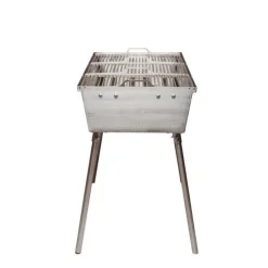 Hiiligrilli GrillSymbol Naked Chef XXL Silver, 116x90x65cm