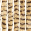 Hyönteisverho beige ja ruskea 90x220 cm chenille