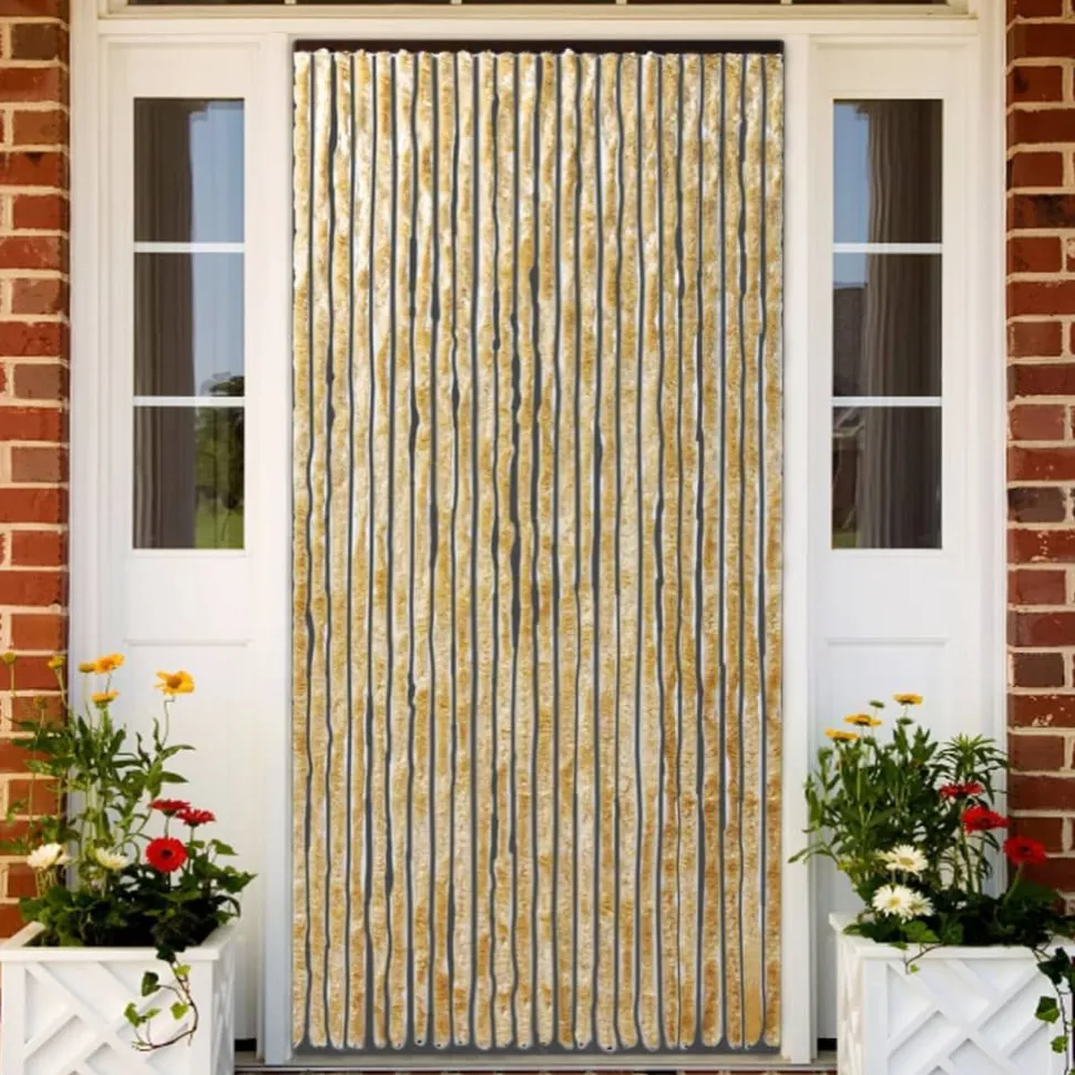 Hyönteisverho beige 90x220 cm chenille