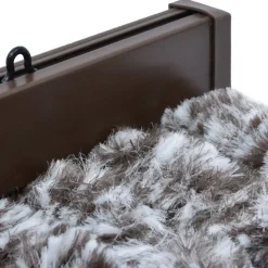 Hyönteisverho ruskea ja beige 56x200 cm chenille