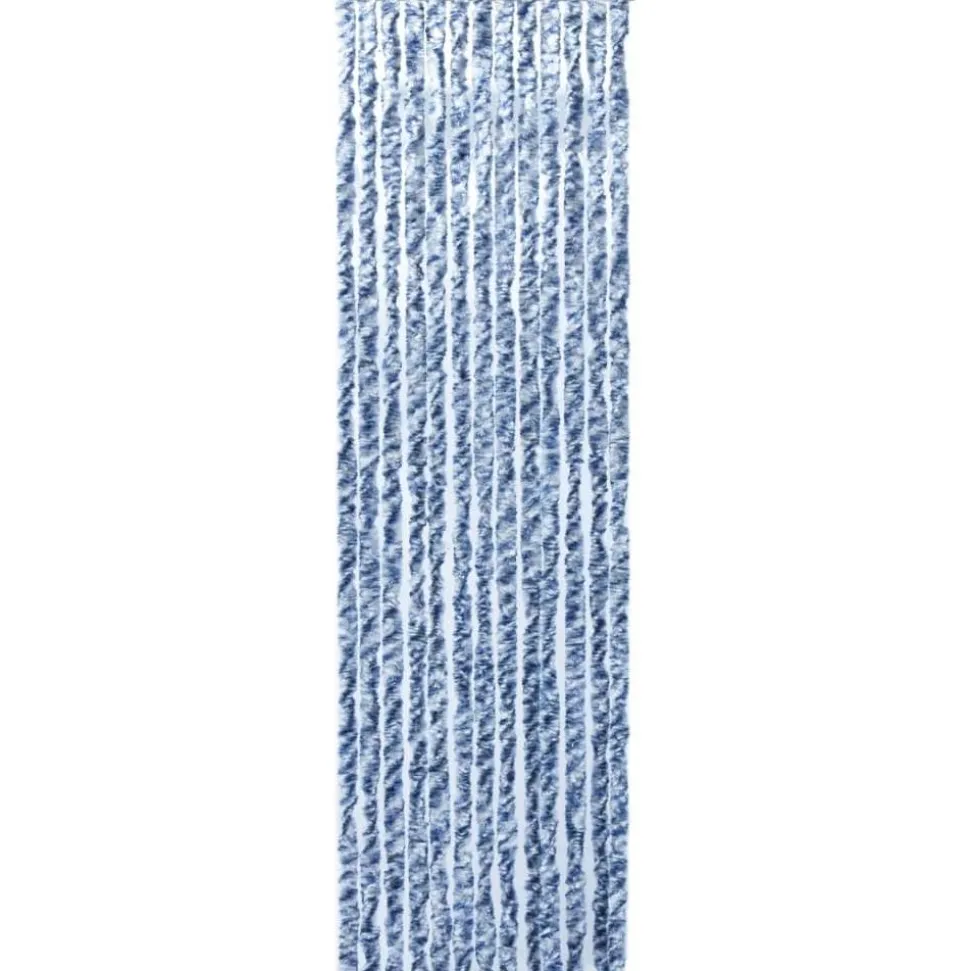 Hyönteisverho sinivalkoinen 90x200 cm chenille