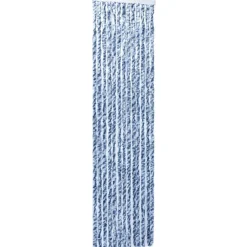 Hyönteisverho sinivalkoinen 56x200 cm chenille