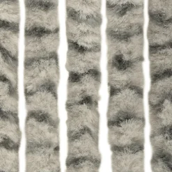 Hyönteisverho vaalean- ja tummanharmaa 90x220 cm chenille