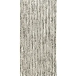 Hyönteisverho vaalean- ja tummanharmaa 100x220 cm chenille