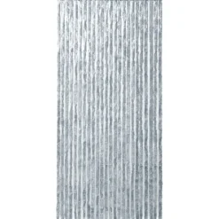 Hyönteisverho valkoinen ja harmaa 100x220 cm chenille