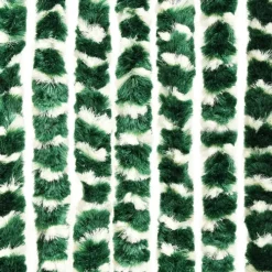 Hyönteisverho vihreä ja valkoinen 100x220 cm chenille