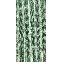 Hyönteisverho vihreä ja valkoinen 100x220 cm chenille