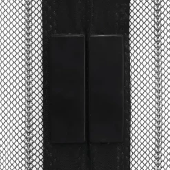 Hyttysverho Oveen 210 x 100 cm 2 kpl Magneeteilla Musta
