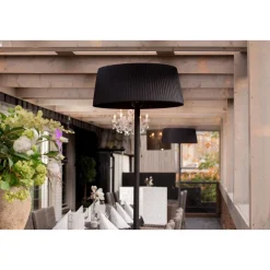 Infralämmitin Pistesarjat Sunred Bright Artix Standing, IP44, 2100W, musta