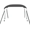 2-kaarinen bimini-kate, antrasiitti 180x150x110 cm