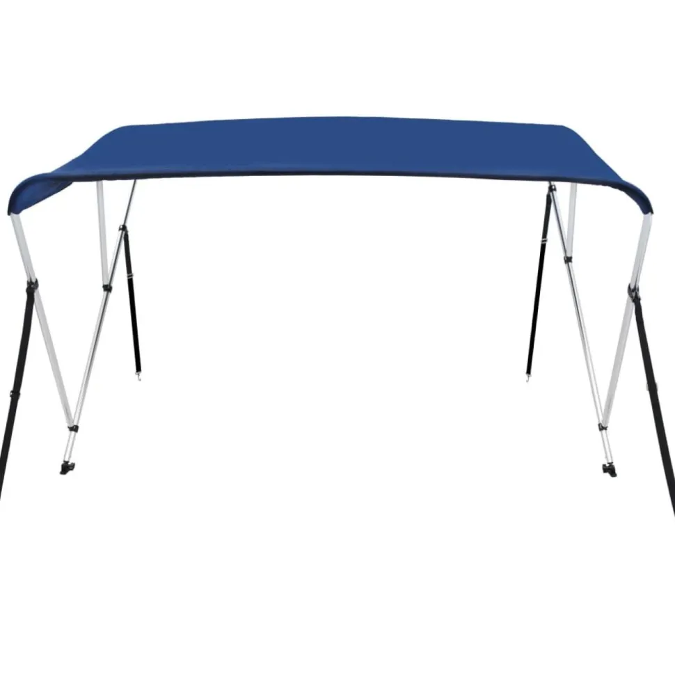 3-kaarinen bimini-kate, sininen, 183x180x137 cm