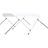 2-kaarinen bimini-kate, valkoinen 180x130x110 cm