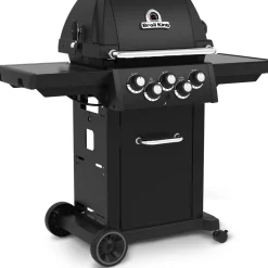 Kaasugrilli Broil King Royal 390 Shadow, 3 poltinta, sivukeitin, varraspaahdin
