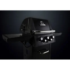 Kaasugrilli Broil King Royal 390 Shadow, 3 poltinta, sivukeitin, varraspaahdin