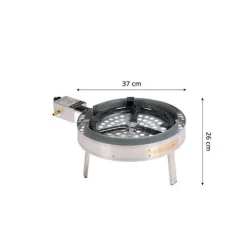 Kaasupoltin GrillSymbol TW-460 Ø40 cm