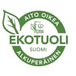 Kalusteryhmä EcoFurn, Ekotuoli 2 kpl+ niskatyyny 2 kpl+ Lilli-taso mänty ruskea