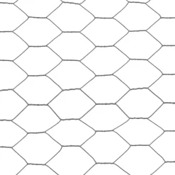 Kanaverkko teräs PVC pinnoitteella silmäkoko 25mm 25x0.75m harmaa